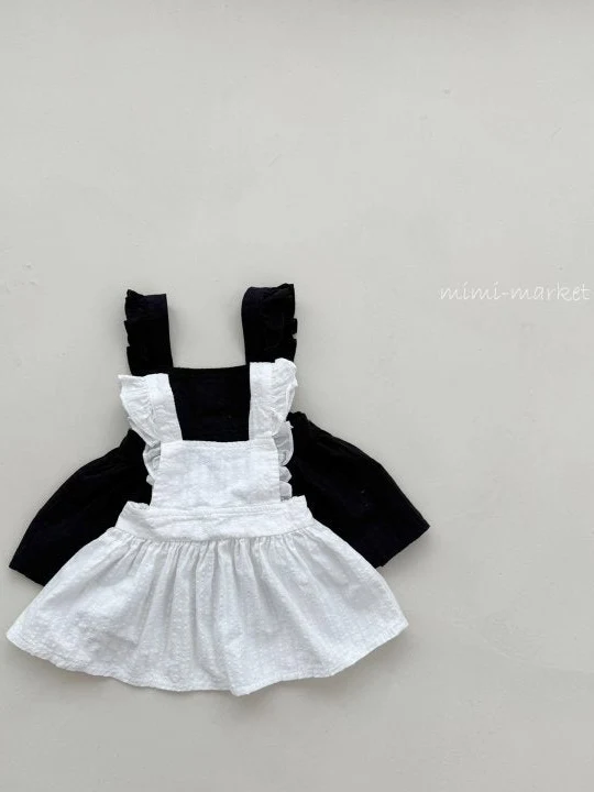 Frill Suspender Dress