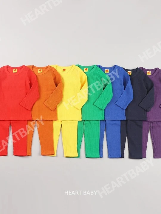 Rainbow Ribbed Easywear