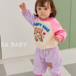 Bebe Rainbow Bear Top Bottom Set