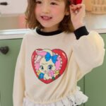 Lace Heart Sweatshirts