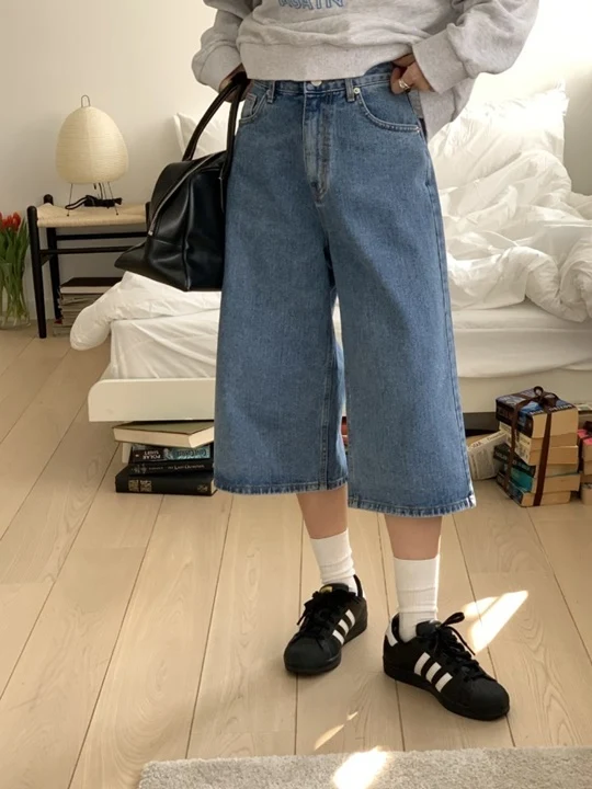 Bermuda Denim Pants