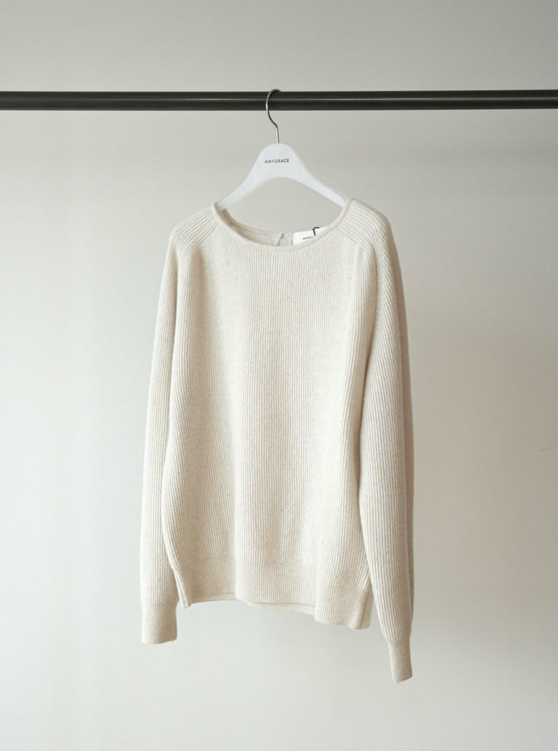 Amygrace - Korean Women Fashion - #restrostyle - Sadler Button Knit - 4