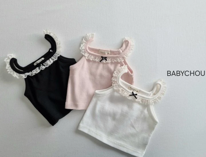 Babychou - Korean Children Fashion - #Kfashion4kids - Petit Sleeveless