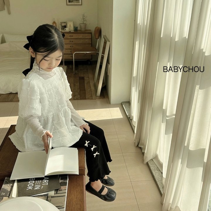 Babychou - Korean Children Fashion - #childofig - Slim Turtleneck Tee - 6