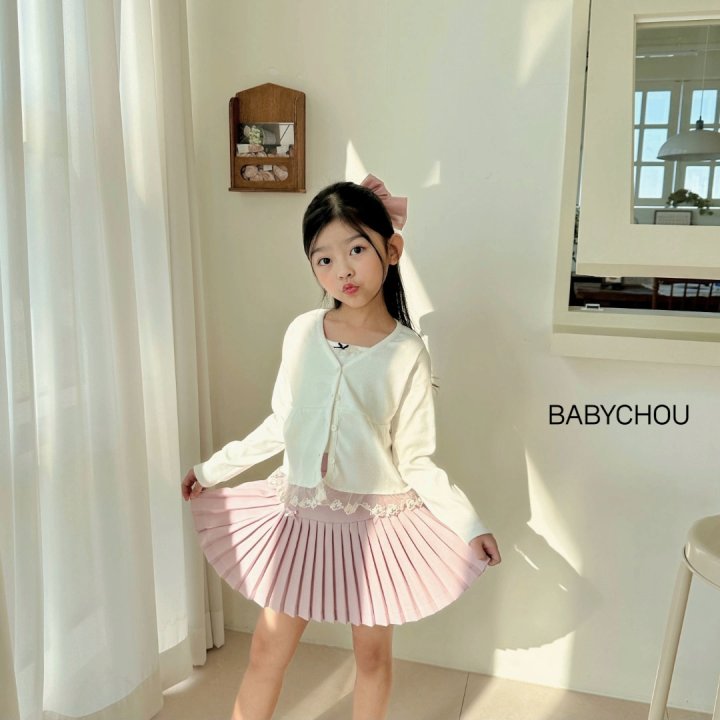 Babychou - Korean Children Fashion - #designkidswear - Millie Cardigan - 5