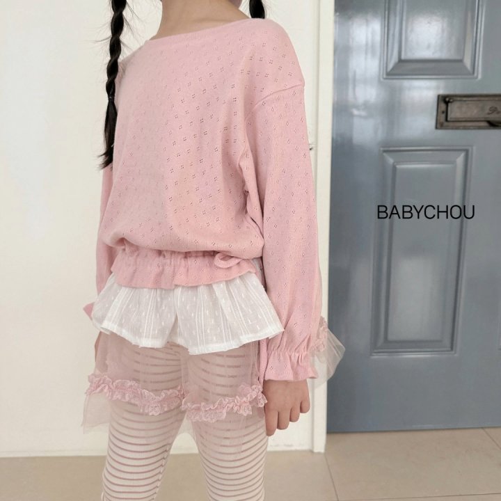 Babychou - Korean Children Fashion - #fashionkids - Louis Long Tee - 12