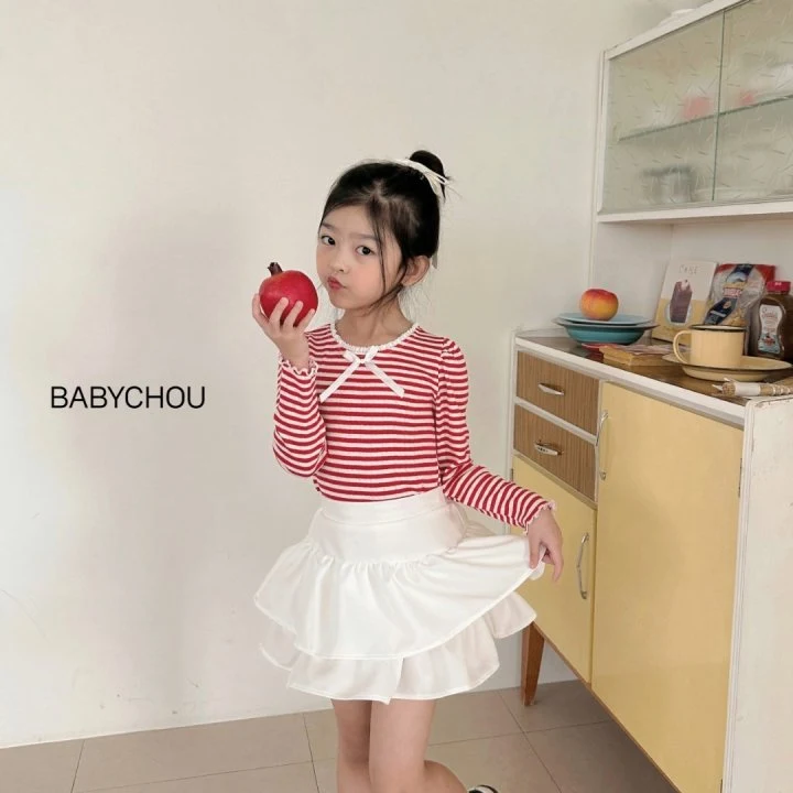 Babychou - Korean Children Fashion - #fashionkids - Martin Skirt - 5