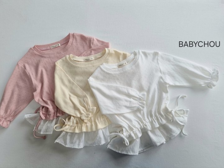 Babychou - Korean Children Fashion - #kidzfashiontrend - Louis Long Tee