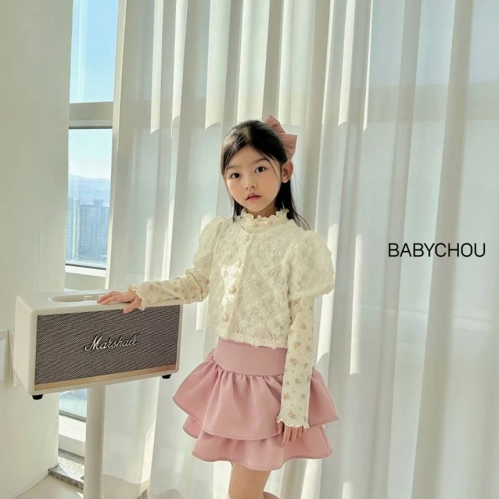 Babychou - Korean Children Fashion - #kidzfashiontrend - Martin Skirt - 8