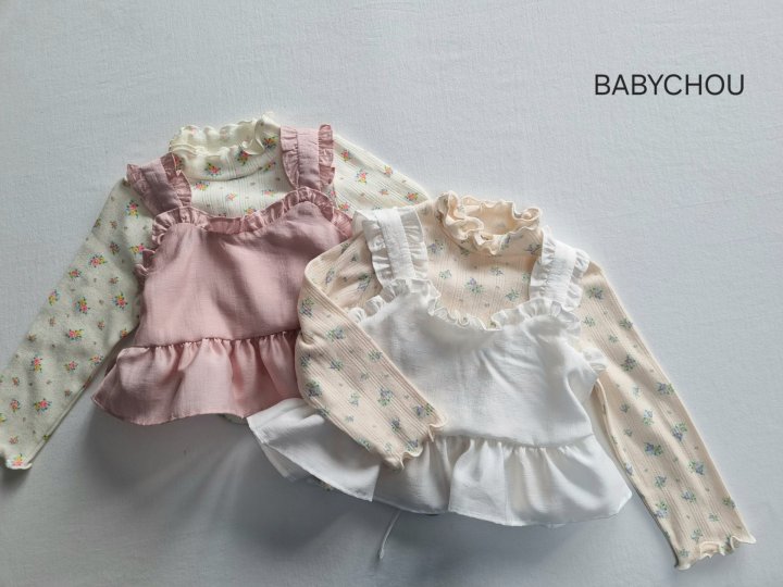 Babychou - Korean Children Fashion - #kidzfashiontrend - Evelyn Bustier - 3