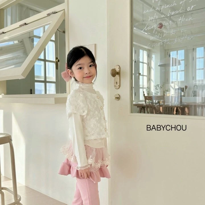 Babychou - Korean Children Fashion - #magicofchildhood - Mane Turtleneck Tee - 6