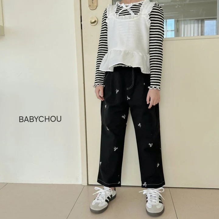 Babychou - Korean Children Fashion - #magicofchildhood - Bay Pants - 12