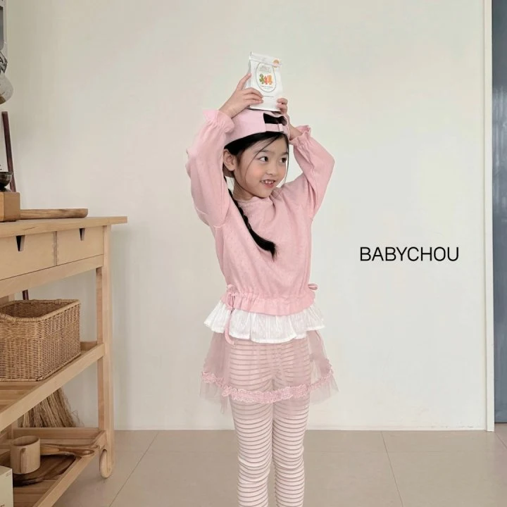 Babychou - Korean Children Fashion - #littlefashionista - Stripe Leggings - 4