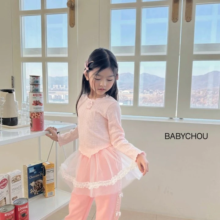 Babychou - Korean Children Fashion - #minifashionista - Barbie Tee - 12