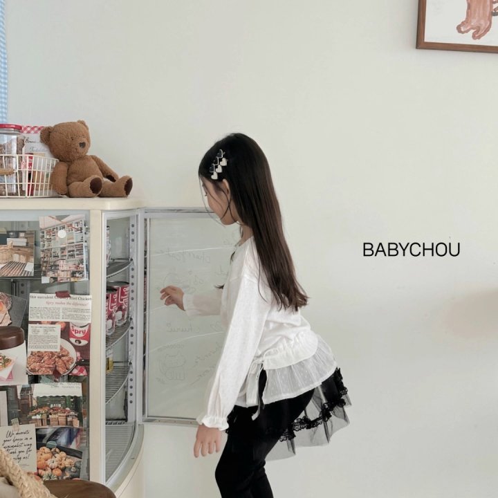 Babychou - Korean Children Fashion - #prettylittlegirls - Louis Long Tee - 6