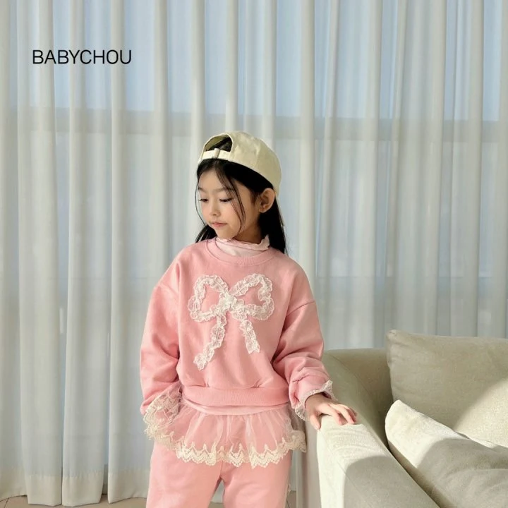 Babychou - Korean Children Fashion - #todddlerfashion - Bijou Sweatshirts - 8