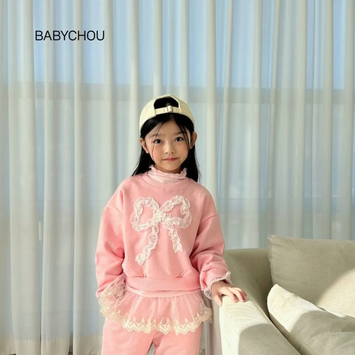 Babychou - Korean Children Fashion - #toddlerclothing - Bijou Sweatshirts - 9