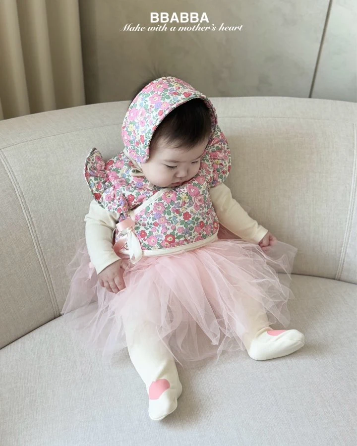 Bbabba - Korean Baby Fashion - #babylifestyle - Beautiful Girl Hanbok Set (set of 4) - 2