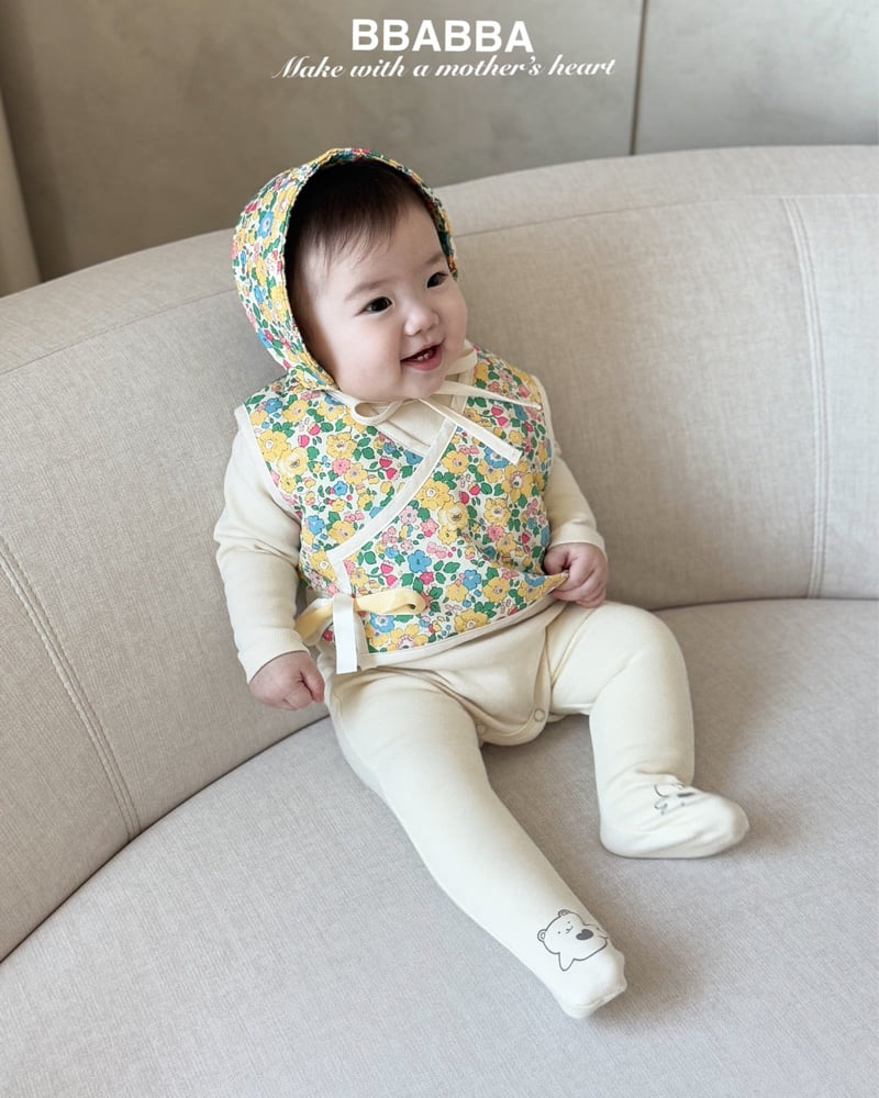 Bbabba - Korean Baby Fashion - #babyoninstagram - Beautiful Boy Hanbok Set (set of 3) - 2