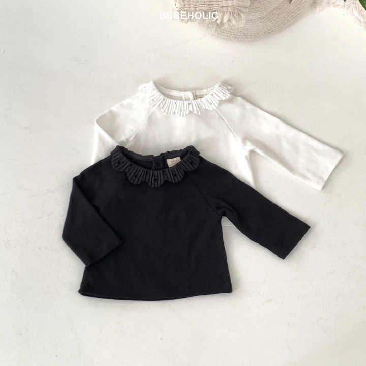 Bebe Holic - Korean Baby Fashion - #babyboutique - Melody Lace Tee - 10