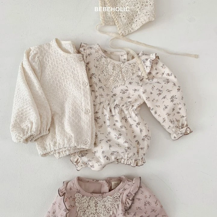 Bebe Holic - Korean Baby Fashion - #babyboutique - Pure Frill Suit - 5