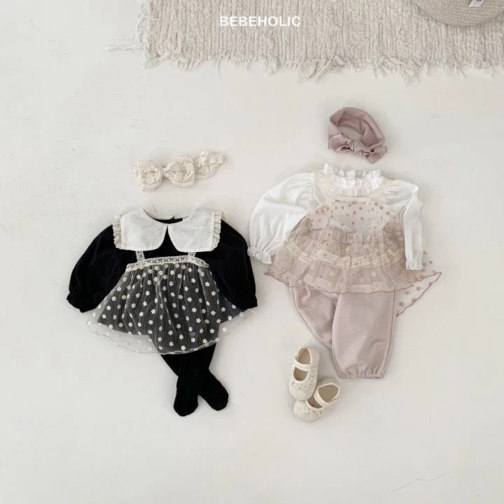 Bebe Holic - Korean Baby Fashion - #babyboutiqueclothing - Forby Layered Bustier