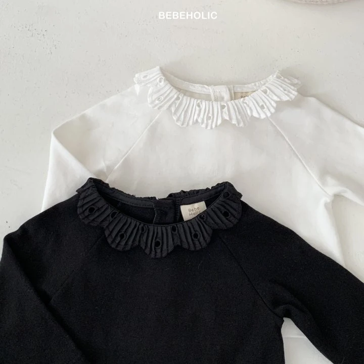 Bebe Holic - Korean Baby Fashion - #babyboutiqueclothing - Melody Lace Tee - 11