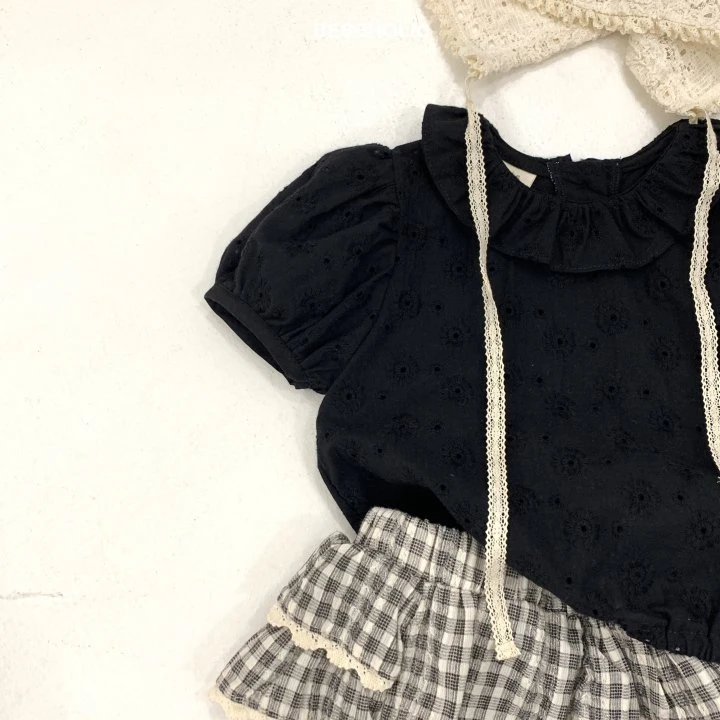 Bebe Holic - Korean Baby Fashion - #babyboutiqueclothing - Mini Ruffle Blouse - 6