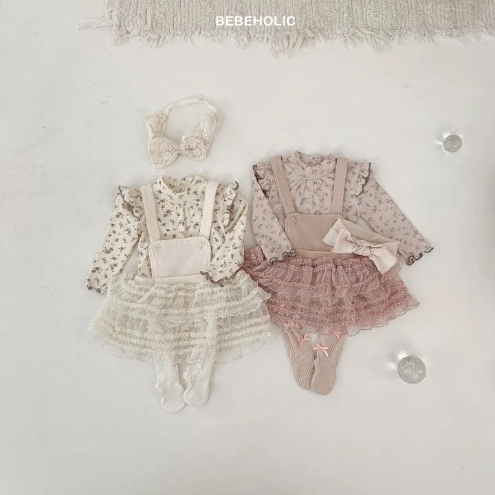 Bebe Holic - Korean Baby Fashion - #babyboutiqueclothing - Coco Layered Suspenders - 3