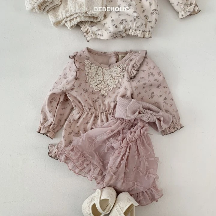 Bebe Holic - Korean Baby Fashion - #babyfashion - Pure Frill Suit - 8