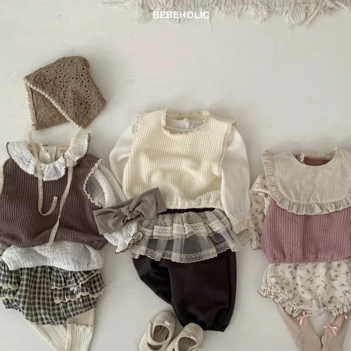 Bebe Holic - Korean Baby Fashion - #babyfever - Frill Bustier - 2