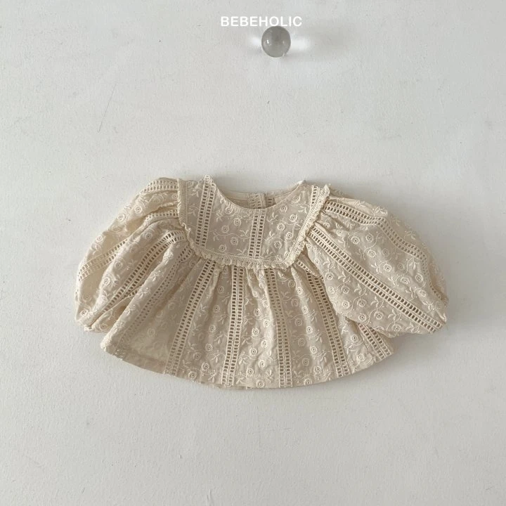 Bebe Holic - Korean Baby Fashion - #babyfever - Rose Frill Blouse - 10