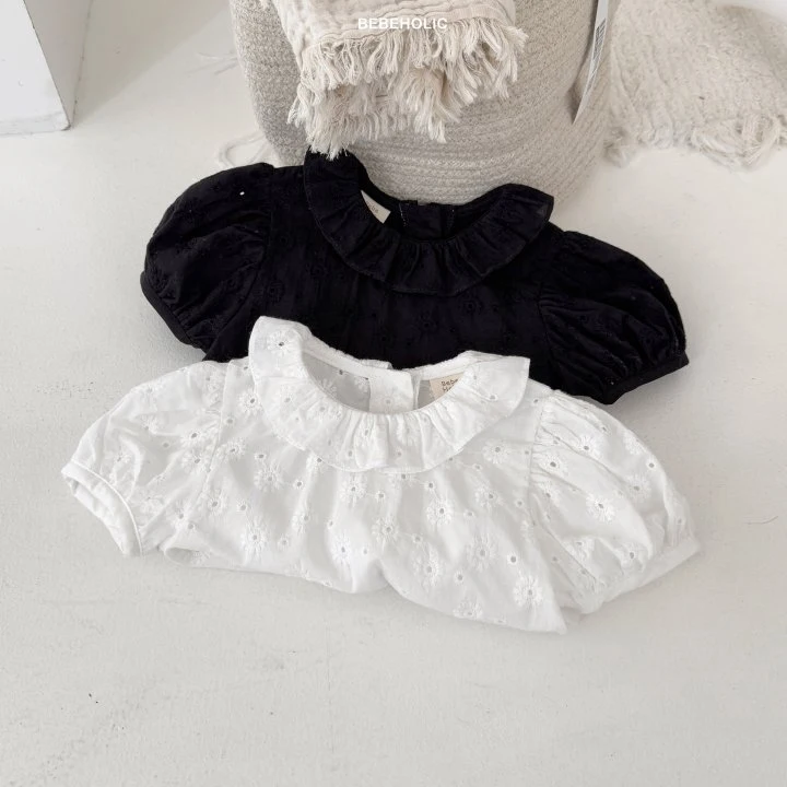 Bebe Holic - Korean Baby Fashion - #babygirlfashion - Mini Ruffle Blouse - 10