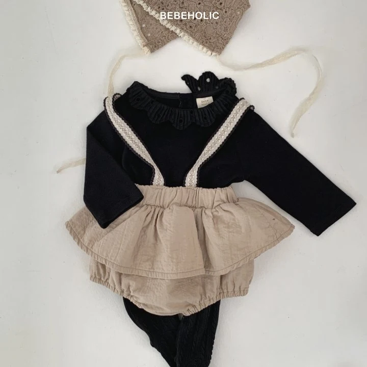 Bebe Holic - Korean Baby Fashion - #babygirlfashion - Juliet Suspenders Bloomers Skirt - 6