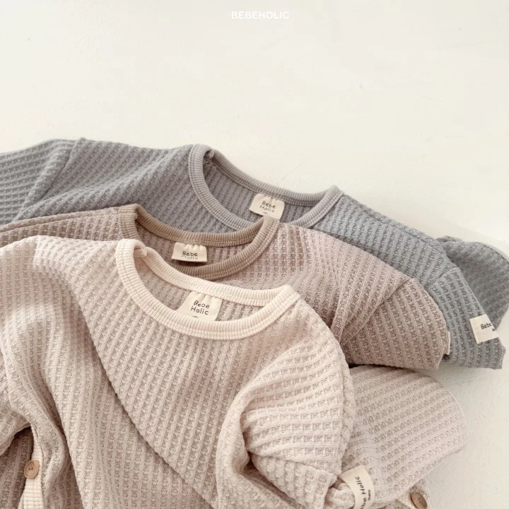 Bebe Holic - Korean Baby Fashion - #babygirlfashion - Maple Button Tee - 11