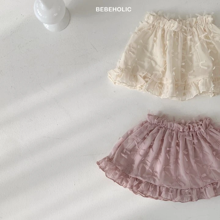 Bebe Holic - Korean Baby Fashion - #babylifestyle - Roman Ribbon Skirt - 8