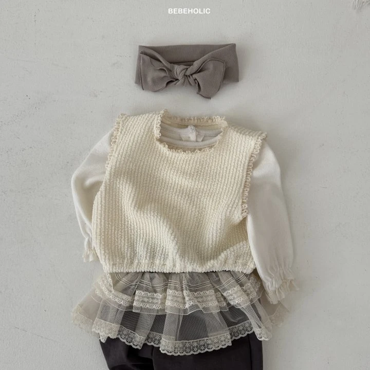 Bebe Holic - Korean Baby Fashion - #babygirlfashion - Frill Bustier - 4