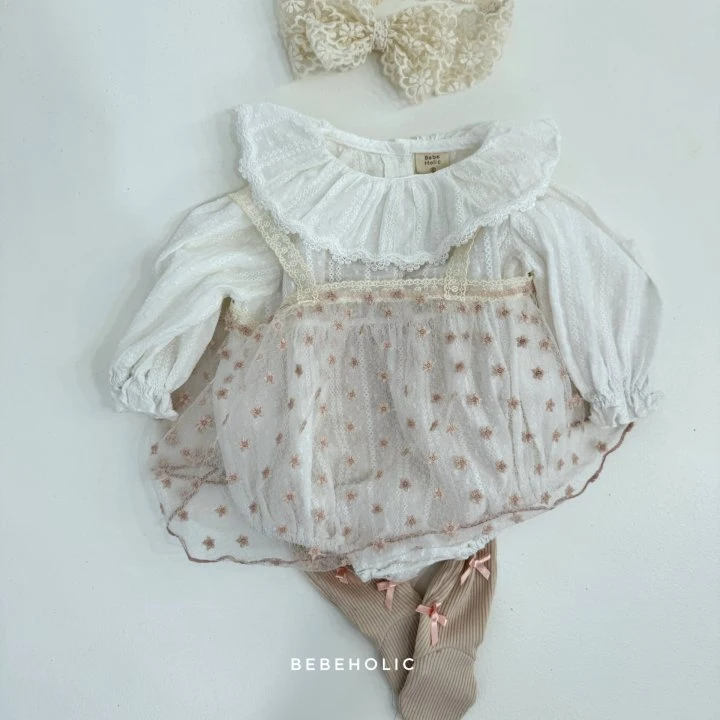 Bebe Holic - Korean Baby Fashion - #babylifestyle - Halo Lace Suit