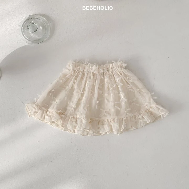 Bebe Holic - Korean Baby Fashion - #babyoninstagram - Roman Ribbon Skirt - 9