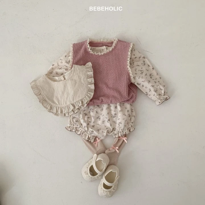 Bebe Holic - Korean Baby Fashion - #babyoninstagram - Frill Bustier - 5