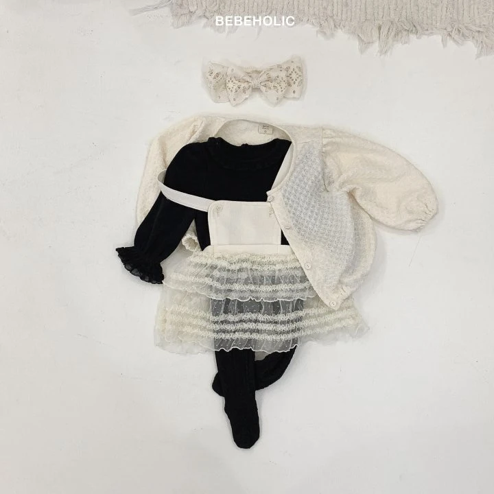 Bebe Holic - Korean Baby Fashion - #babylifestyle - Trang Fril Tee - 4