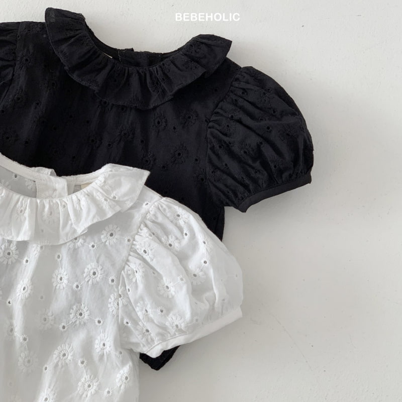 Bebe Holic - Korean Baby Fashion - #babyoninstagram - Mini Ruffle Blouse - 12