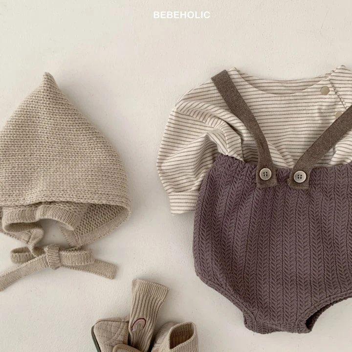 Bebe Holic - Korean Baby Fashion - #babyootd - V Suspenders Bloomers - 7