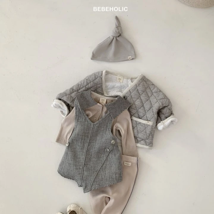 Bebe Holic - Korean Baby Fashion - #babyootd - Classic Suspender Pants - 6