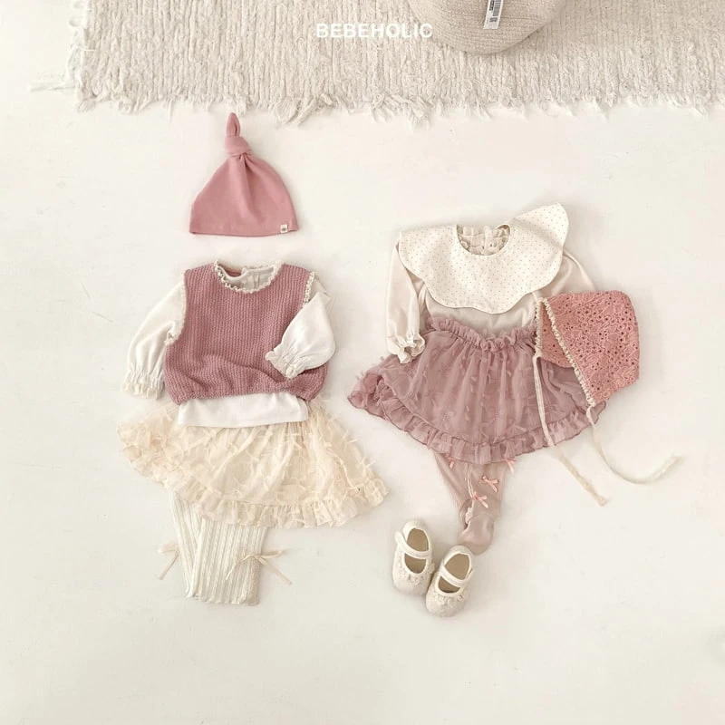 Bebe Holic - Korean Baby Fashion - #babyoutfit - Roman Ribbon Skirt - 12