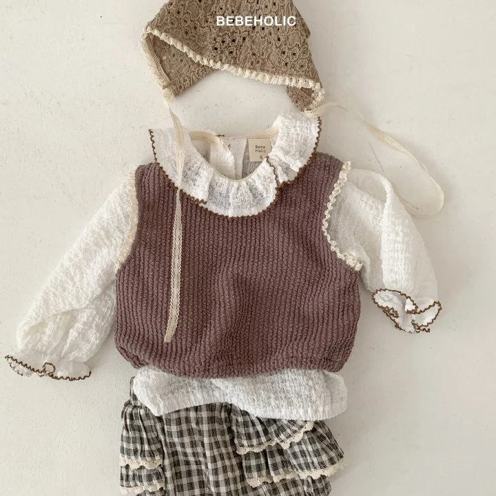 Bebe Holic - Korean Baby Fashion - #babyoutfit - Frill Bustier - 8