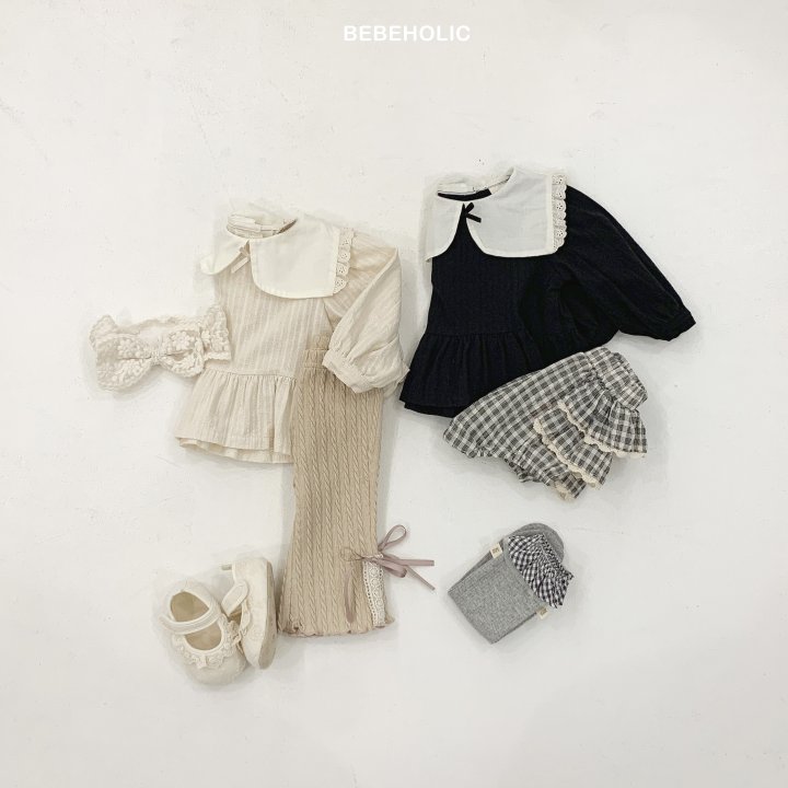 Bebe Holic - Korean Baby Fashion - #babyoutfit - Margaret Cancan Blouse - 2