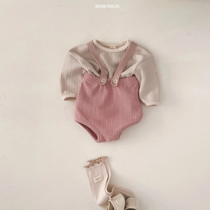 Bebe Holic - Korean Baby Fashion - #onlinebabyboutique - V Suspenders Bloomers - 11