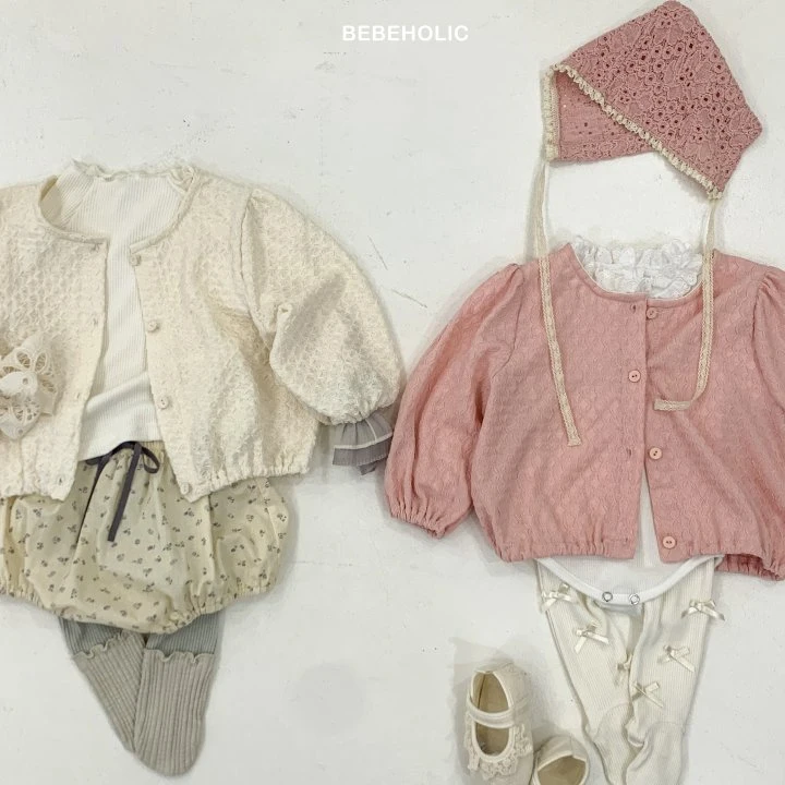 Bebe Holic - Korean Baby Fashion - #onlinebabyshop - Sweet Cardigan