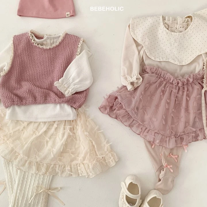 Bebe Holic - Korean Baby Fashion - #smilingbaby - Roman Ribbon Skirt